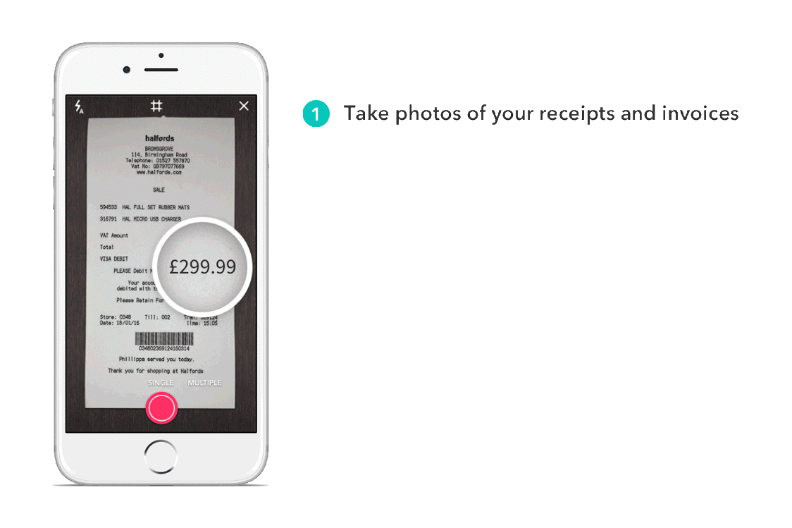 Receipt bank certified partner Shmunky bookkeeping service colchester essex